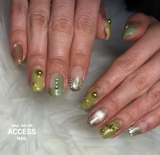 ネイル access nailのネイルデザイン