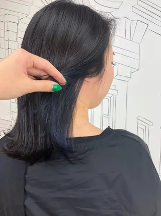 ミディアム カラー レイヤー,ボブ / 彩未のヘアスタイル