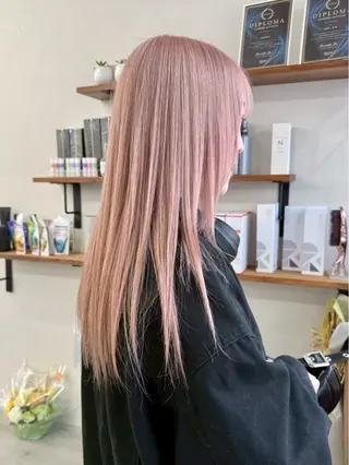 ロング 🌙透明感カラー ×カット リナ🌙のヘアスタイル