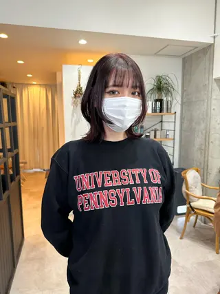 ミディアム ✨透明感カラー 恵比寿HAYATO✨のヘアスタイル