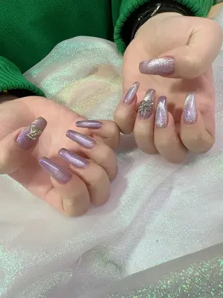 ネイル Hey🌈NAIL 長さ出し専門店のネイルデザイン