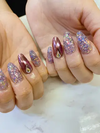 ミディアム JNA認定講師🌸 RIEのネイルデザイン