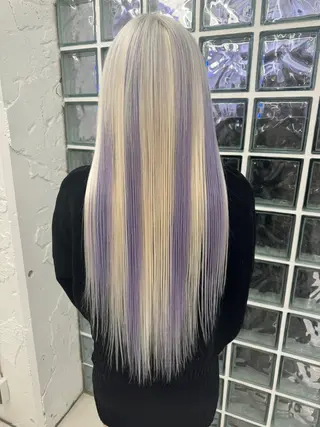 ロング 家田 竜のヘアスタイル