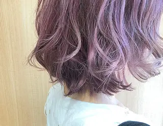 ショート カラー パーマ ヘアアレンジ 店長/ 加藤 流菜のヘアスタイル