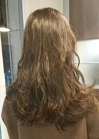 ロング カラー ヘアアレンジ スタイリスト 川添 のヘアスタイル