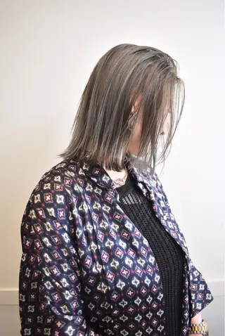 ショート カラー メンズ特化 パーマ/オザワのヘアスタイル