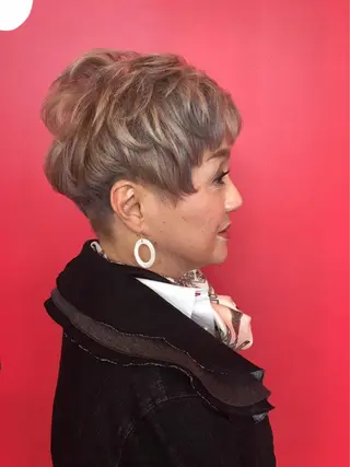 ショート 大嶋 宏隆のヘアスタイル