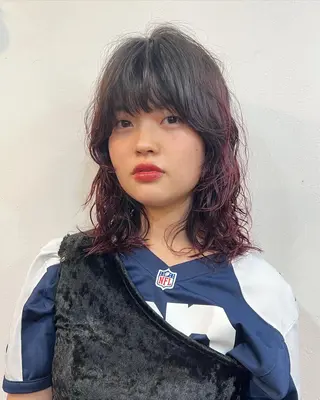 カラー パーマ 韓国ヘア 🎀華澄のヘアスタイル