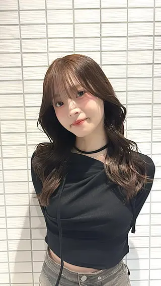 セミロング 🩰nanaka 🩰のヘアスタイル