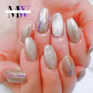 ネイル MW .nailのネイルデザイン