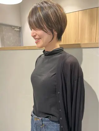 ショート ショートヘア特化 石附隼士のヘアスタイル
