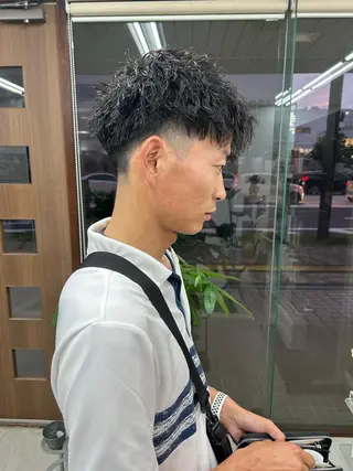 ショート パーマ メンズ メンズパーマの達人 / タカシマダイスケのヘアスタイル