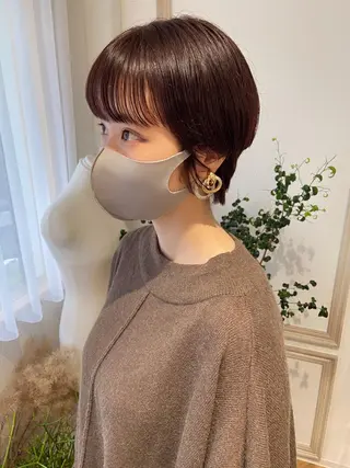 ショート カラー merc.🌿💚 八幡真衣のヘアスタイル