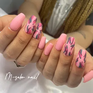 ネイル 韓国/網紅/パーツ M-salonのネイルデザイン