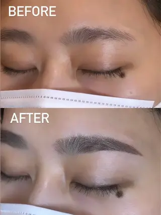 アイブロウ ミンナ高坂所属・刀根 ひなたの眉毛・アイブロウイメージ