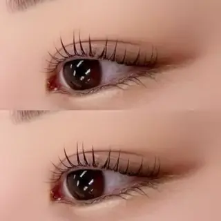 マツエク・マツパ 無料モデル 🎀misaki🎀のマツエク・マツパデザイン