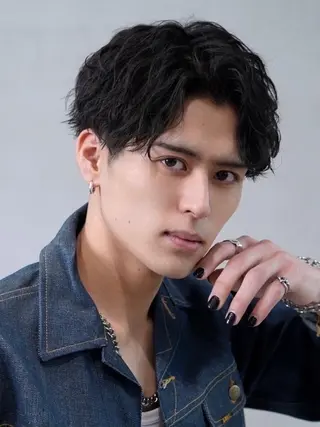 ショート パーマ メンズ fifth  SAKAE所属・SENTA✨メンズ パーマ✨fifth栄のヘアスタイル