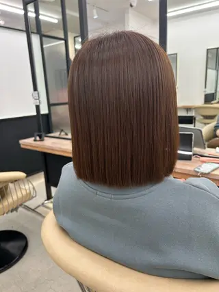 ショート ボブ/縮毛矯正/艶髪 /さのまなみのヘアスタイル