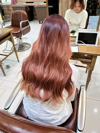 ロング カラー 🌞レイヤー×カラー 前川那津美🌞のヘアスタイル