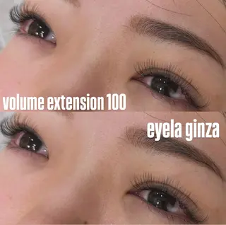 マツエク・マツパ EYELA maho 銀座のマツエク・マツパデザイン