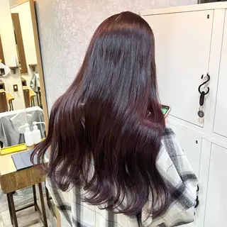 ロング カラー あ あのヘアスタイル