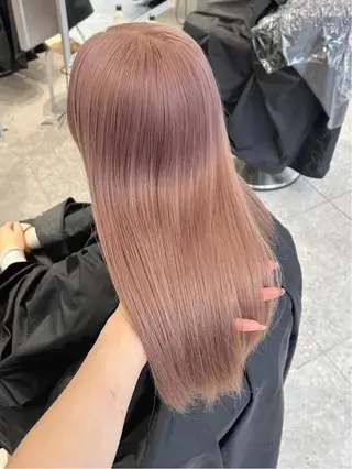 ロング カラー PELE/ハイトーン /NATSUKIのヘアスタイル