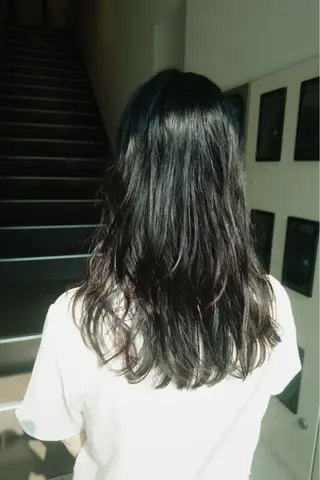 ロング パーマ パーマ 大須美容師 ぱるのヘアスタイル