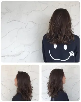 セミロング カラー Jill franc ＿ ayanoのヘアスタイル