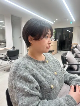 ショート あいこ/ハンサム ショート/銀座🌷のヘアスタイル