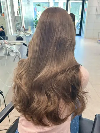 ロング カラー ヘアアレンジ ONYX【オニキス】所属・韓国レイヤーカット/ 髪質改善/郷家拓斗のヘアスタイル