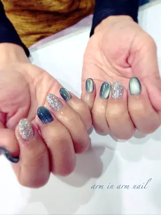 ネイル arm in arm ︎✿Yamamotoのマツエク・マツパデザイン