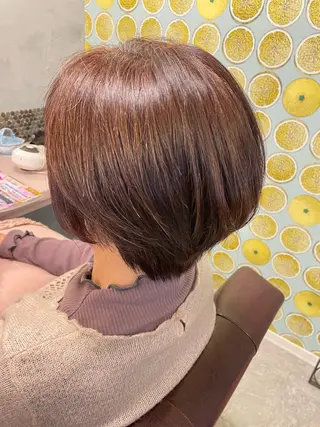 ショート hair  make echo所属・hair make echo滿木あい花のヘアスタイル