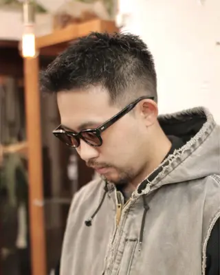 ショート メンズ 木村陸弥 似合わせ 透明感カラー🌿のヘアスタイル