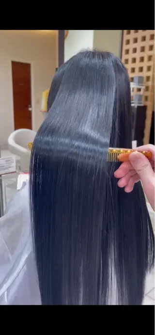 ロング カネヒラ リョウスケのヘアスタイル