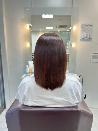 ミディアム カラー mahiro/ ショートカットのヘアスタイル