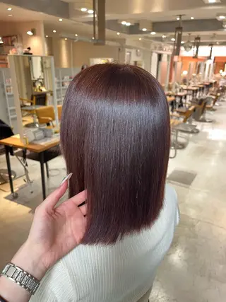 ロング カラー 🦋韓国ヘア💙 RUNAのヘアスタイル