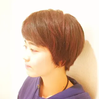ショート カラー 髪質改善のプロ✨りな さんのヘアスタイル