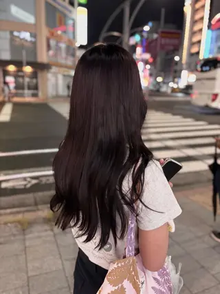 ロング セット/着付け/上野 /カラー/🦋シオリのヘアスタイル