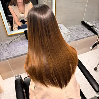 セミロング 岩水 穂華のヘアスタイル