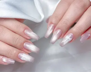 ネイル Aura  Nail 長さだし/パラジェルのネイルデザイン
