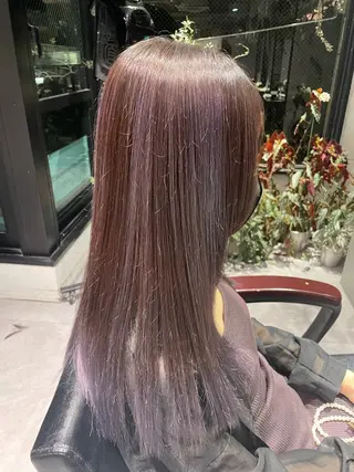 ロング カラー CHERIM ❤️‍🔥新家光葉のヘアスタイル