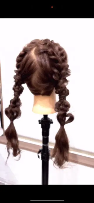 ヘアアレンジ mata-L23 かのんのヘアスタイル