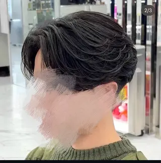 ショート メンズ縮毛/ 流れる縮毛矯正石井のヘアスタイル