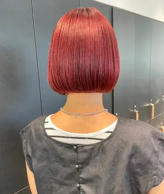 カラー 莉乃/縮毛矯正/髪質 改善/艶カラーのヘアスタイル