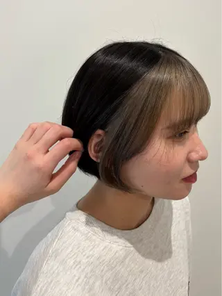 ミディアム カラー COTAN所属・yui /ブリーチなしカラーのヘアスタイル