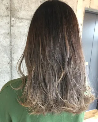 セミロング カラー 🔥メンズ特化パーマ 🦖増田弘明🦖のヘアスタイル