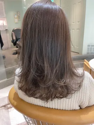 セミロング カラー 美髪/カラー 美容院🌈渡辺隼也のヘアスタイル