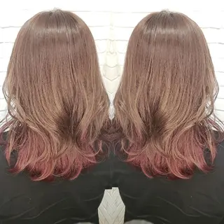 ミディアム カラー private salon Ao所属・紹介制private salonのヘアスタイル