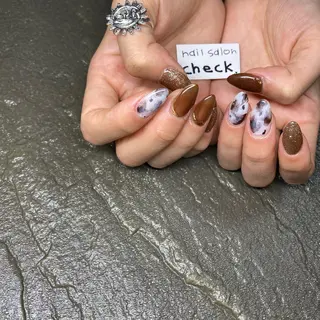 ネイル ーCHECKー ちあきのネイルデザイン