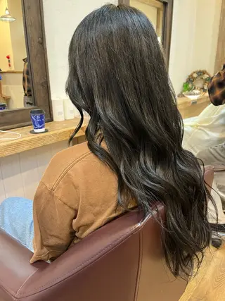 ロング 阿部 翔一郎/暖色系カラーのヘアスタイル